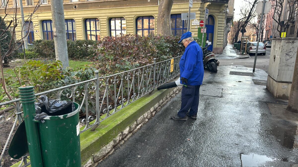 Elkezdődtek a kertészeti karbantartási munkák is a kerületben