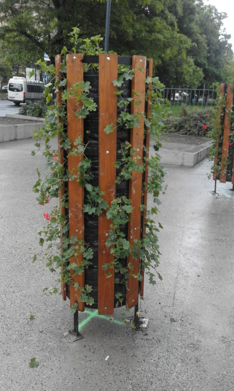 A nyolcadik kerület VIRÁGoszlopai