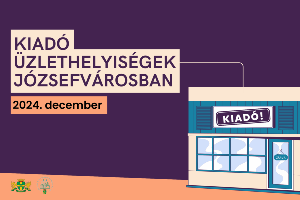 Kiadó üzlethelyiségek Józsefvárosban – 2024. december