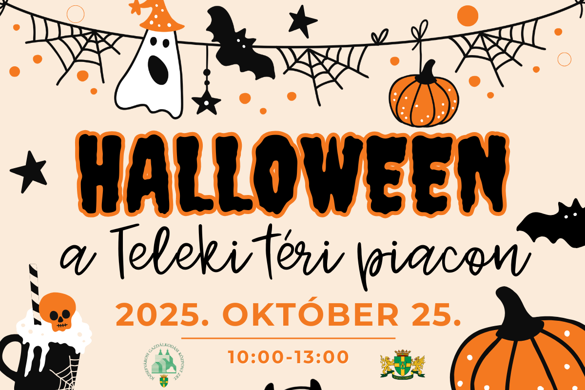 Halloween a Teleki téri piacon – október 25-én! 