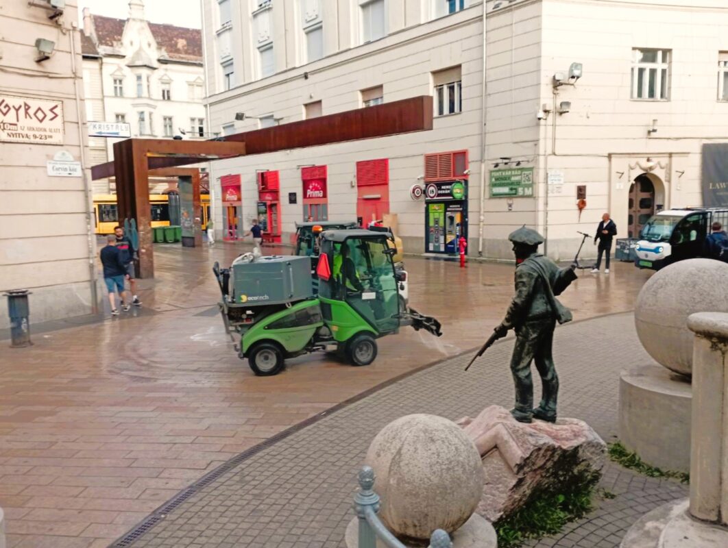 Józsefváros tisztaságáért – így szépült a VIII. kerület a héten