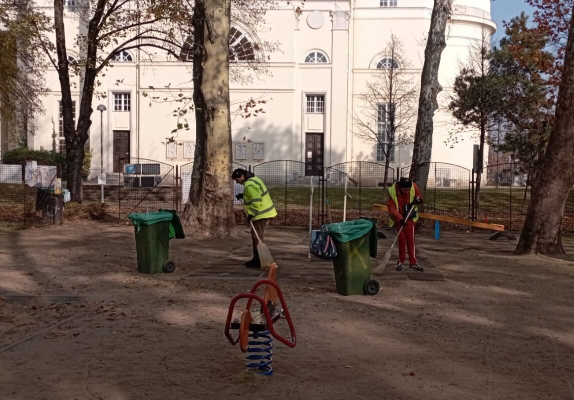 Kerületszerte gondoskodtunk a közterek tisztaságáról