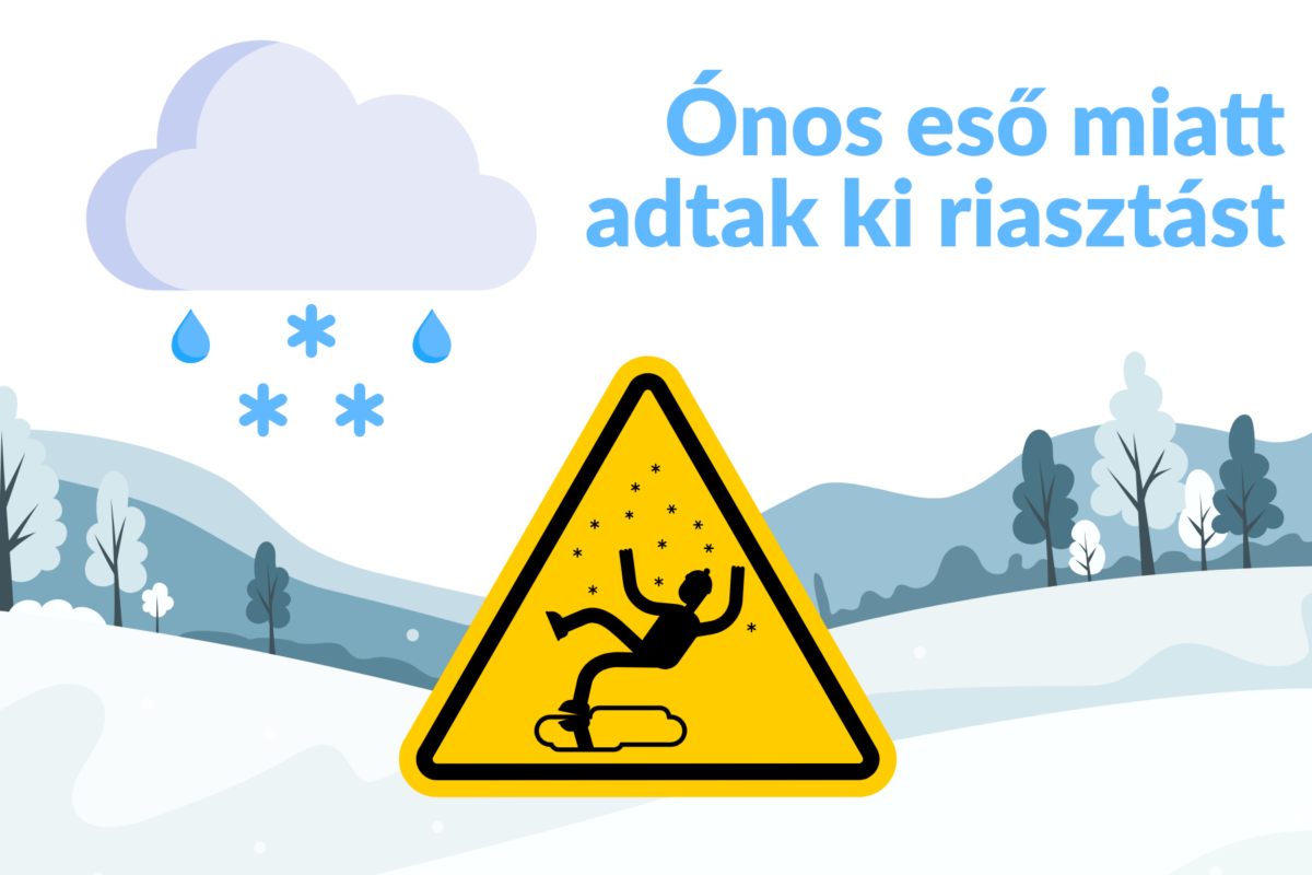 Ónos eső veszélye miatt adtak ki riasztást