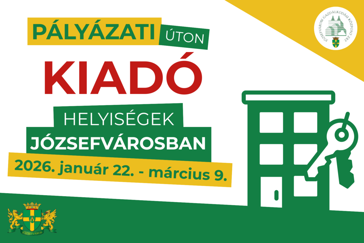 Kiadó üzlethelyiségek Józsefvárosban – 2026 január