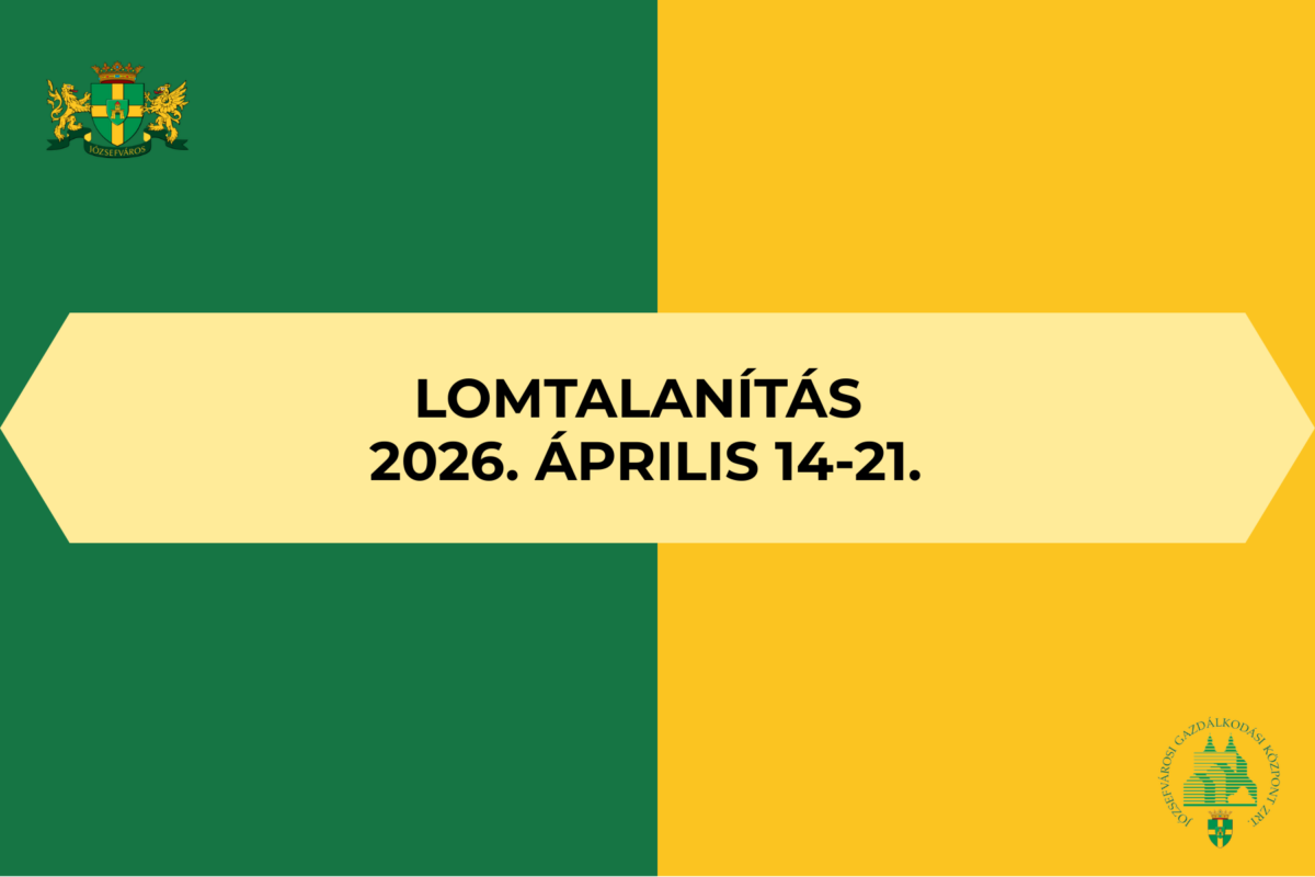 Lomtalanítás lesz Józsefvárosban