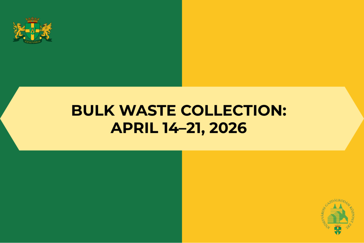 Bulk waste collection in Józsefváros