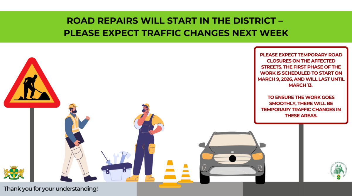 Road repairs starting in Józsefváros – Traffic changes for the next week