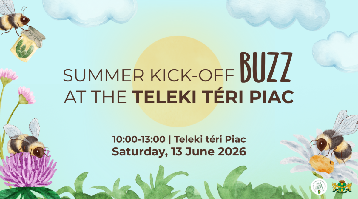 Summer kick-off buzz at Teleki téri piac