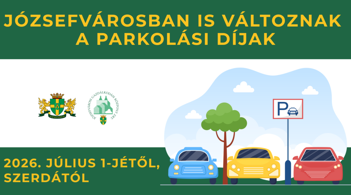 Józsefvárosban is változnak a parkolási díjak 