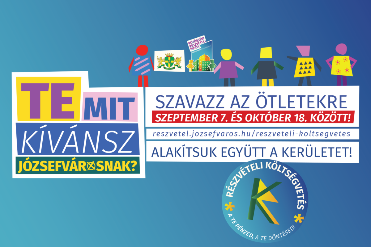 Elindult a szavazás a részvételi költségvetésen – voksoljon kedvenc ötletére és formálja Ön is a kerületet!