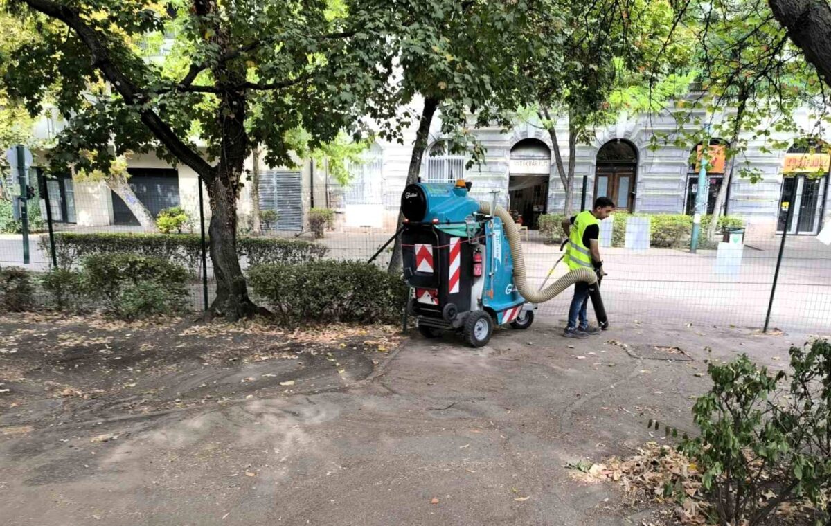 Rendszeres takarítással és célzott fertőtlenítéssel tartjuk tisztán Józsefvárost